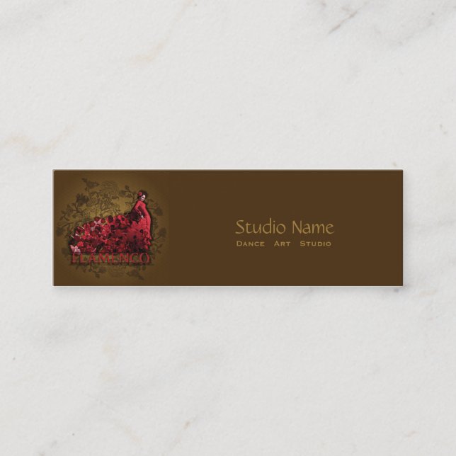 Flamenco - Business Card Small (Front)
