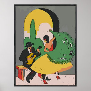 Flamenco Dance Poster
