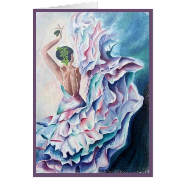 FLAMENCO DANCE POWER CARDS (Front)