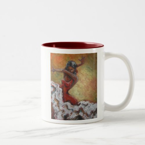 Flamenco Dancer Art Mug