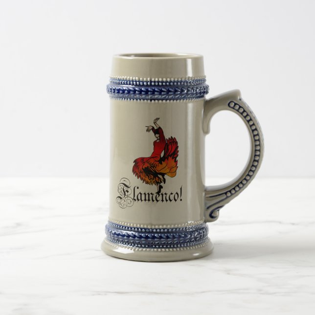 Flamenco Dancer Beer Stein (Right)