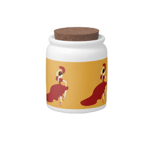 Flamenco Dancer Candy Jar
