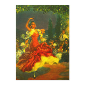 Flamenco Dancer Invitation