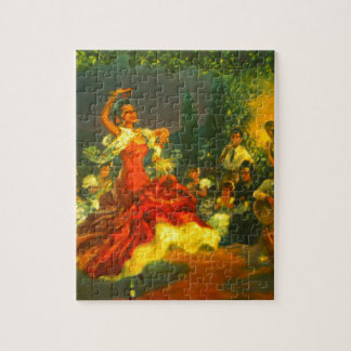 Flamenco Dancer Jigsaw Puzzle