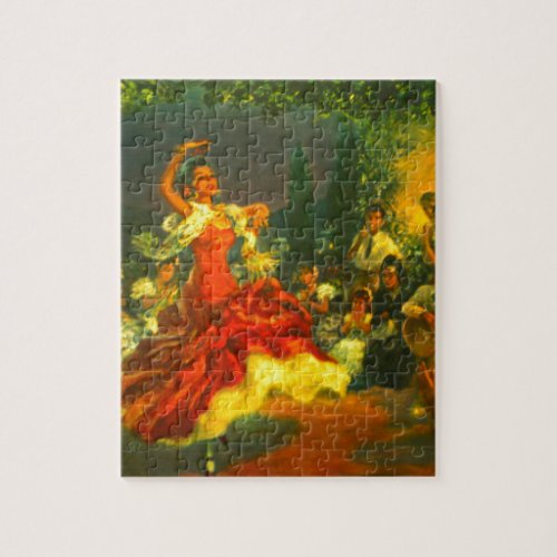 Flamenco Dancer Jigsaw Puzzle