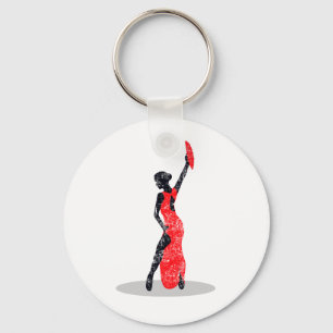 Flamenco Dancer Keychain
