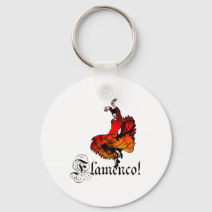 Flamenco Dancer Keychain