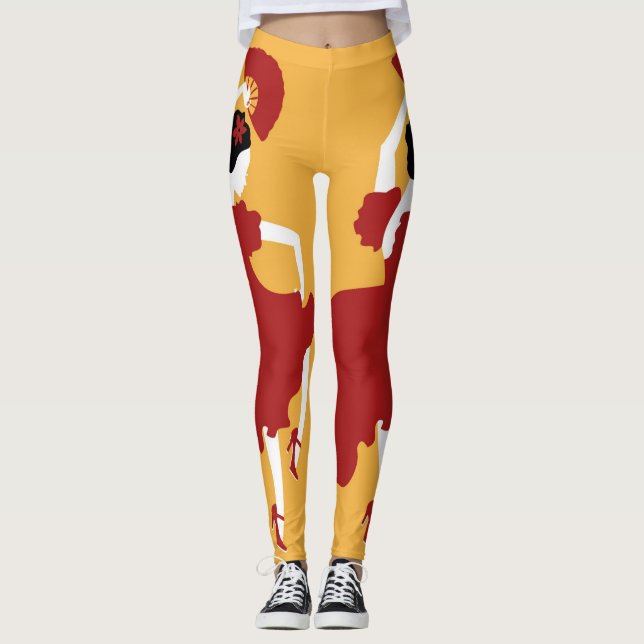 Flamenco Dancer Leggings (Front)