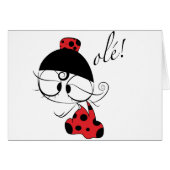 Flamenco dancer ole! (Front Horizontal)