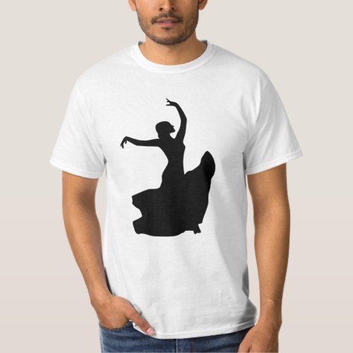Flamenco Dancer Only T_Shirt