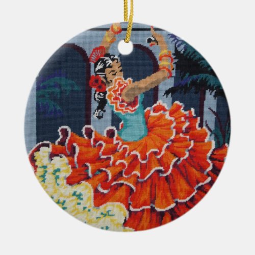 Flamenco Dancer Ornament