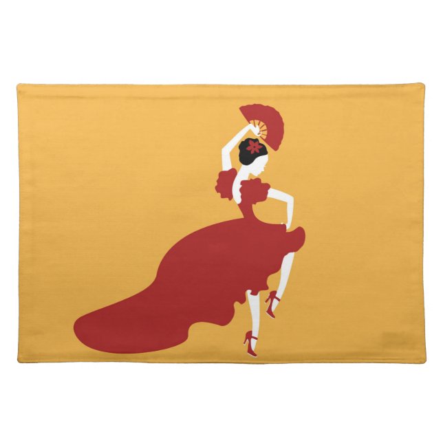 Flamenco Dancer Placemat (Front)