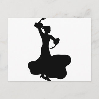 Flamenco Dancer Postcard