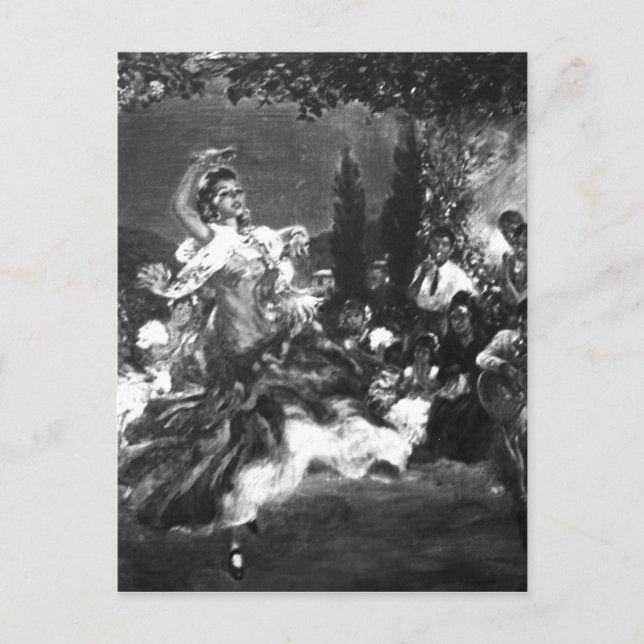 Flamenco Dancer Postcard (Front)