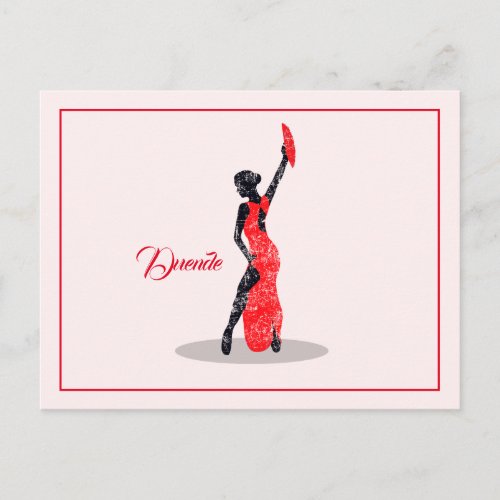 Flamenco Dancer Postcard