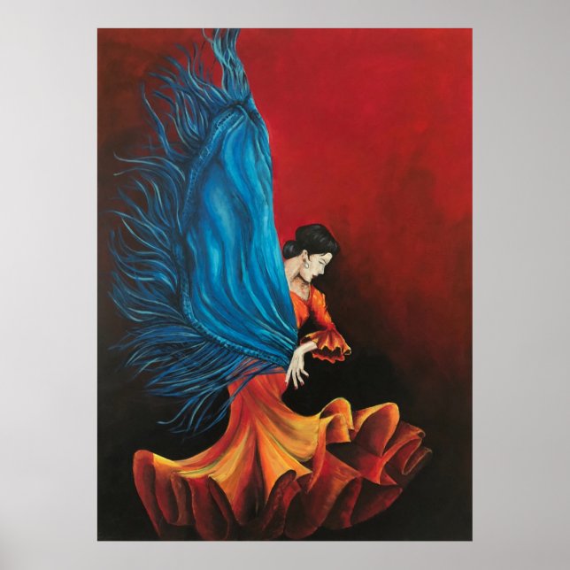 Flamenco Dancer Poster (Front)