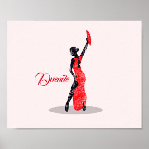 Flamenco Dancer Poster