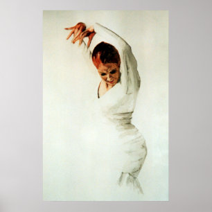 Flamenco Dancer Poster