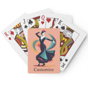 Flamenco Dancer Thunder_Cove Poker Cards