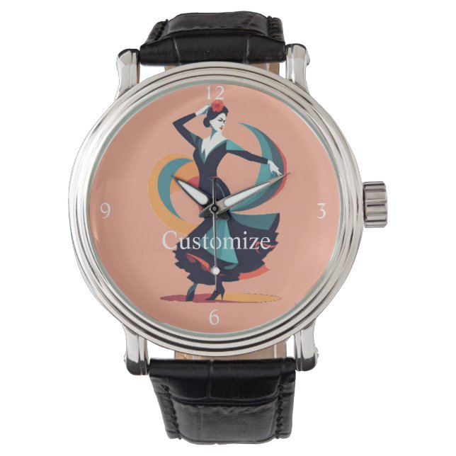 Flamenco Dancer Thunder_Cove Watch (Front)
