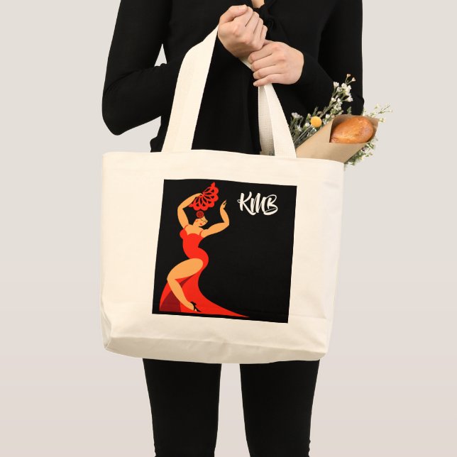 Flamenco Dancer Tote (Front (Product))