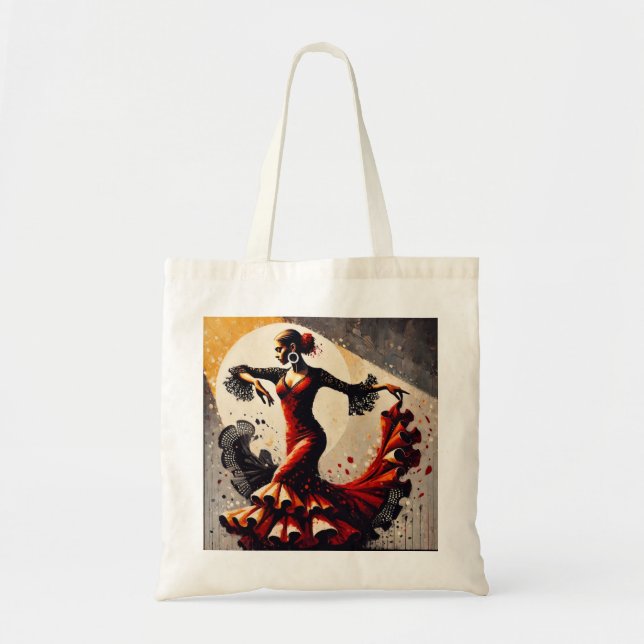 Flamenco Dancer  Tote Bag (Front)