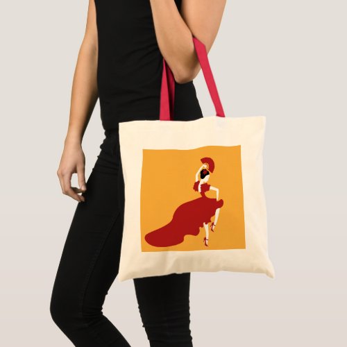 Flamenco Dancer Tote Bag