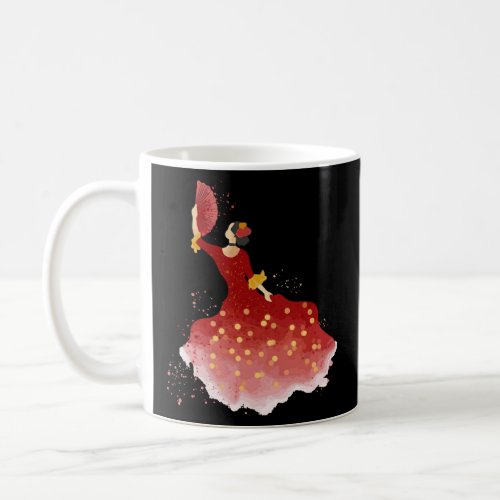 Flamenco Dancer Traditional Spanish folkloric musi Coffee Mug