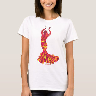 Flamenco Dancer Travel Graphic Tee