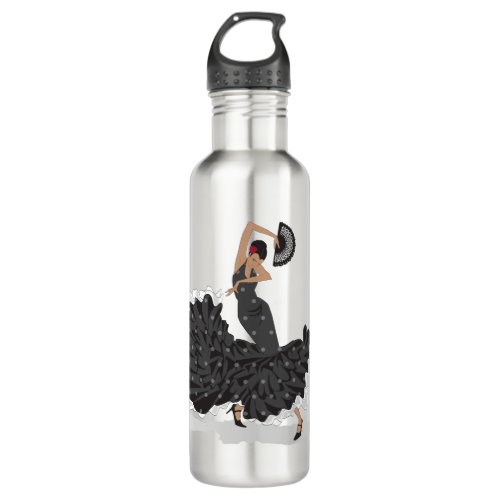 Flamenco Dancer Water Bottle