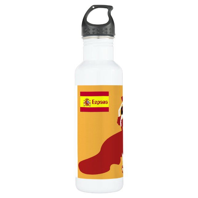 Flamenco Dancer Water Bottle (Front)