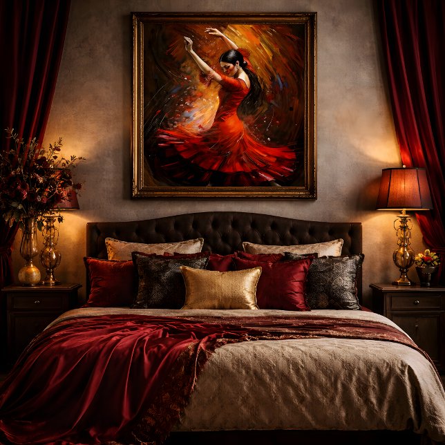 Flamenco Fire Decoupage Tissue Paper (Dance Divine Decoupage Tissue Paper)
