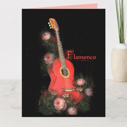 Flamenco _ Greeting Card