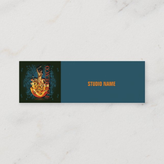 Flamenco II - Business Card (Front)