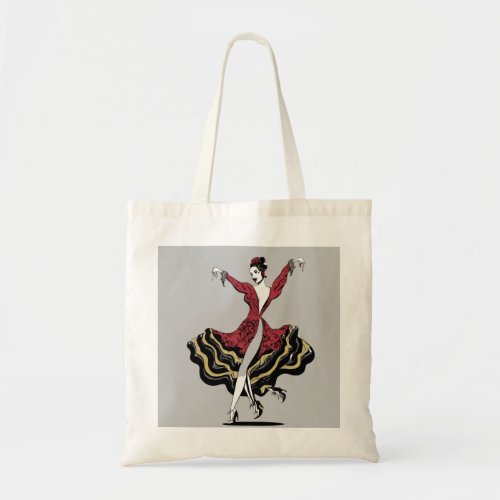  Flamenco Inspired Tote Bag Passion in the Dance