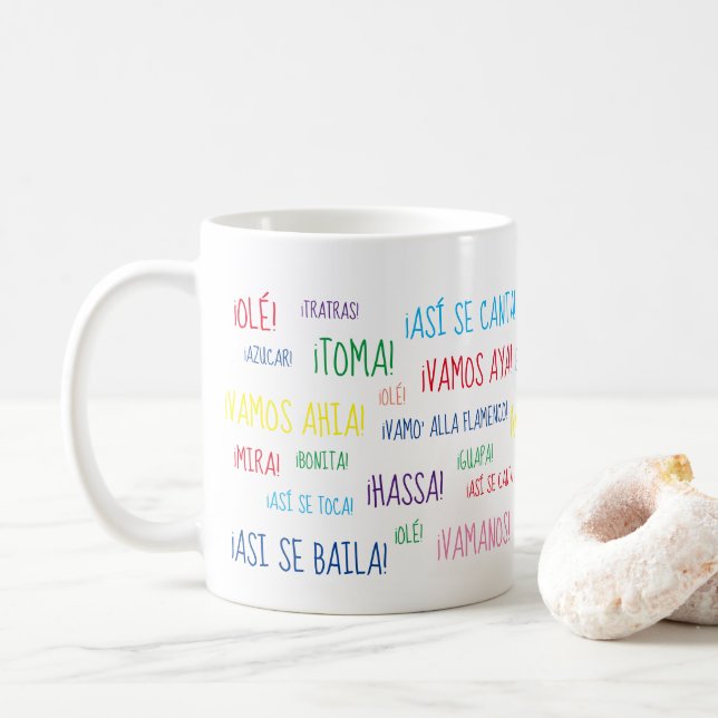 Flamenco Jaleo Mug (With Donut)