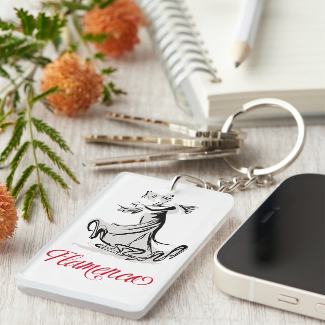 Flamenco Keychain (Front Right)