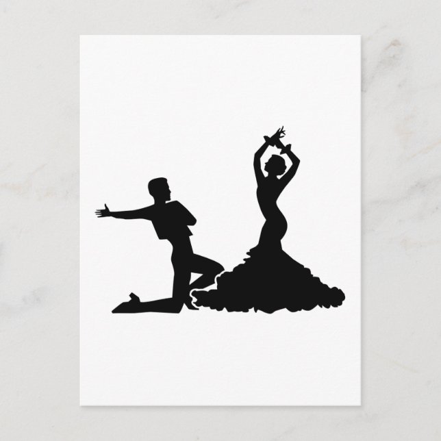 Flamenco Postcard (Front)