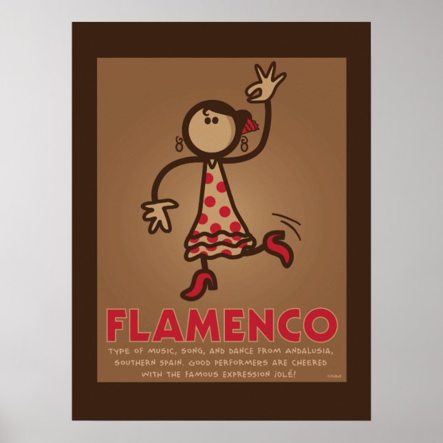 FLAMENCO poster (English version) (Front)