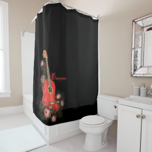 Flamenco _ Shower Curtain