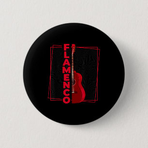 Flamenco _ Spanish Dance Guitar _ Spain Flamenco  Button
