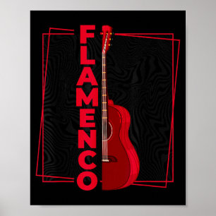 Flamenco _ Spanish Dance Guitar _ Spain Flamenco Poster