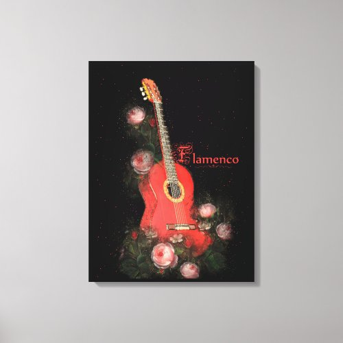 FLAMENCO _ Wrapped Canvas