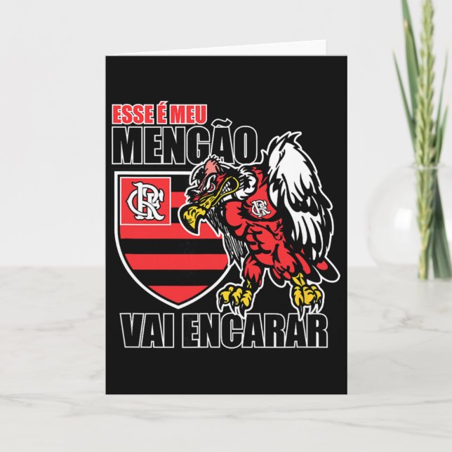 Flamengo Soccer  Card (Front)