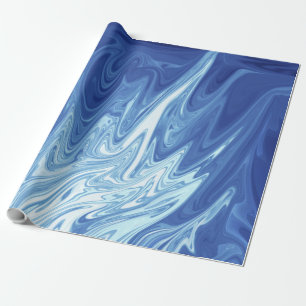 Flames Abstract Art contemporary art, modernist Wrapping Paper