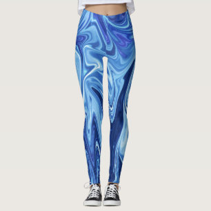 Flames Abstract Painting Best abstract wall art Leggings