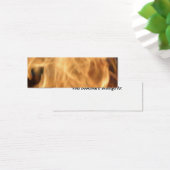 Flames Bookmark (Desk)