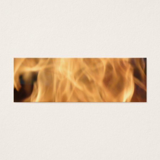 Flames Bookmark (Front)