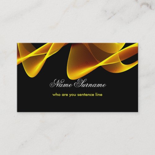 flames business card
