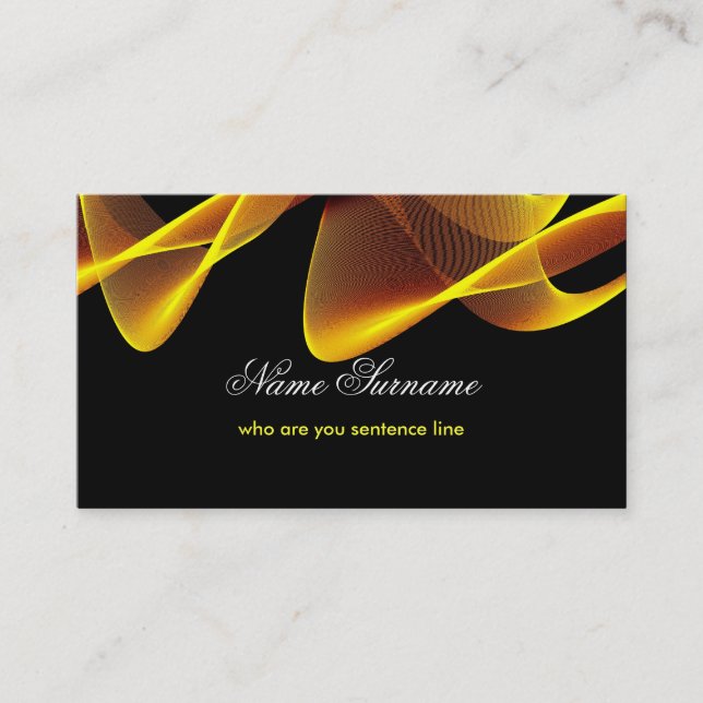 flames business card (Front)